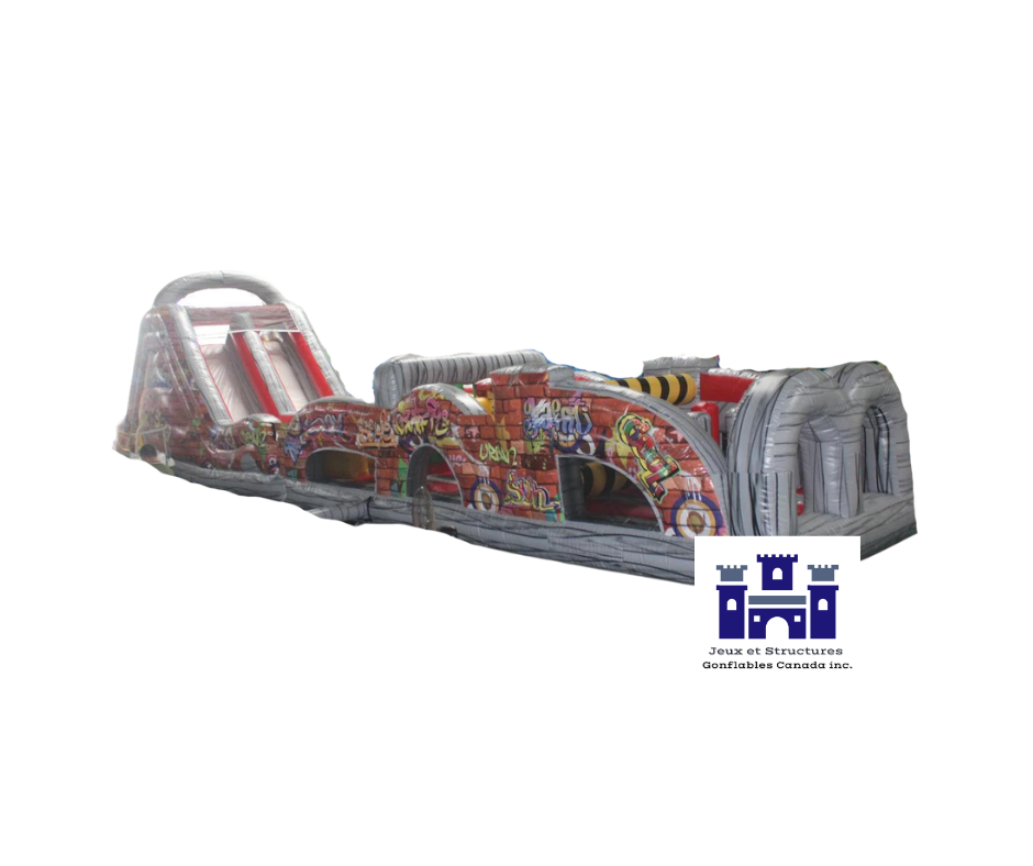 Course Obstacle 60 pieds Graffiti