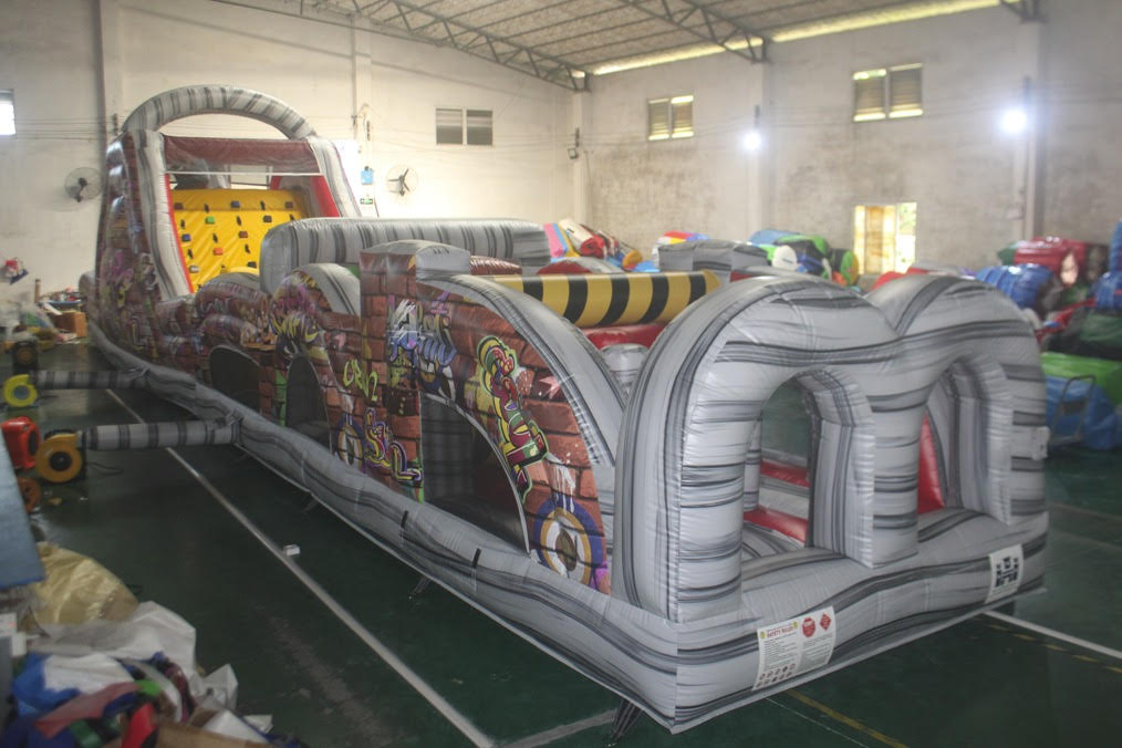 Course Obstacle 60 pieds Graffiti