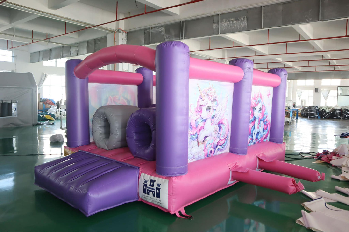 Course Obstacle Les Licornes 100% PVC