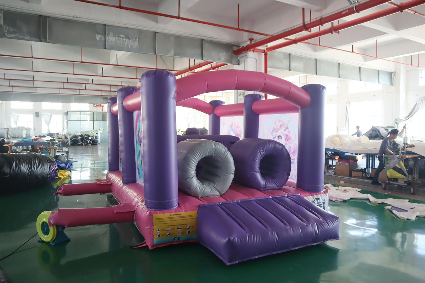 Course Obstacle Les Licornes 100% PVC