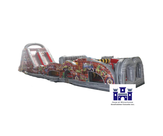 Course Obstacle 60 pieds Graffiti