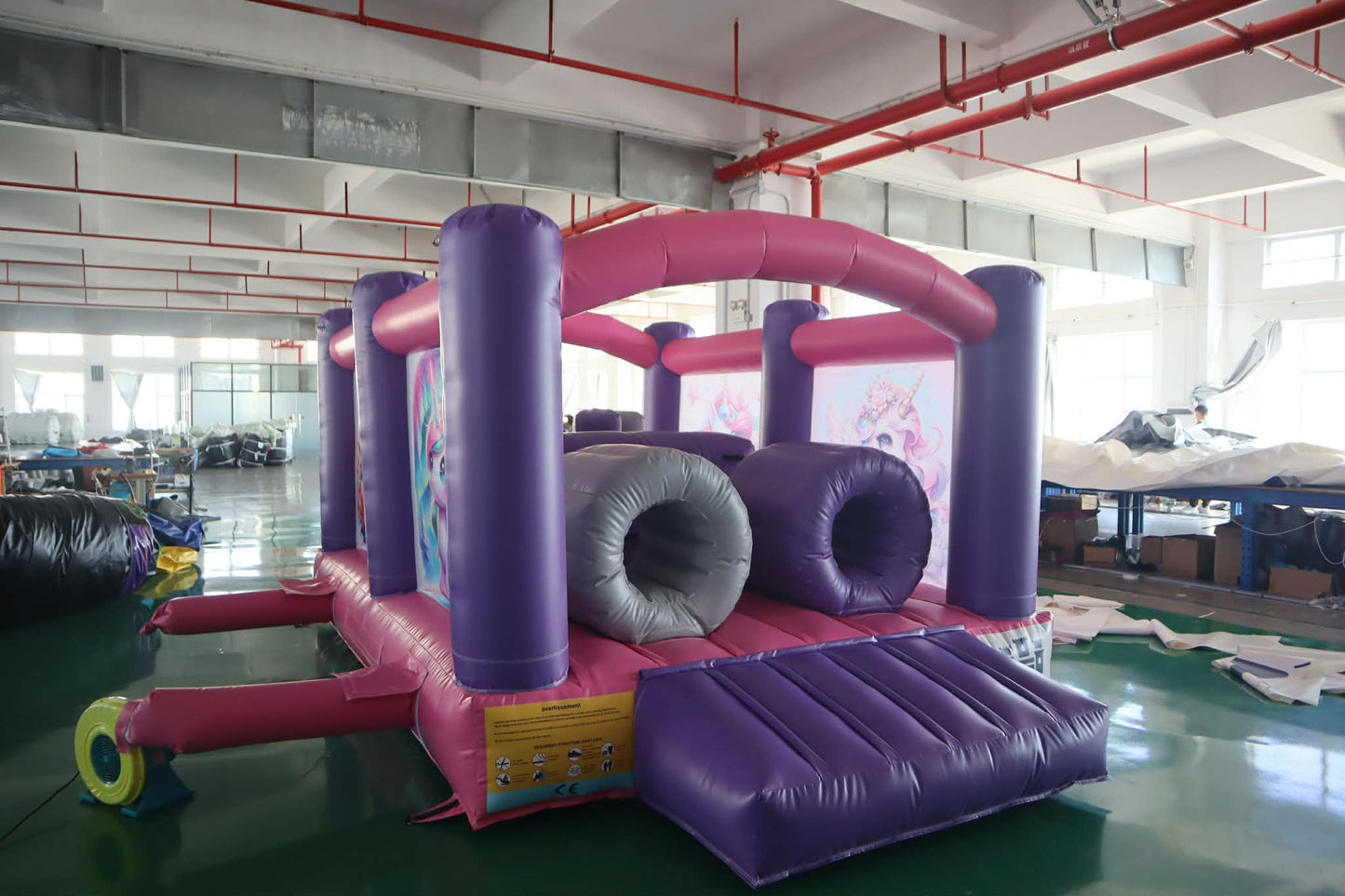 Course Obstacle Les Licornes 100% PVC