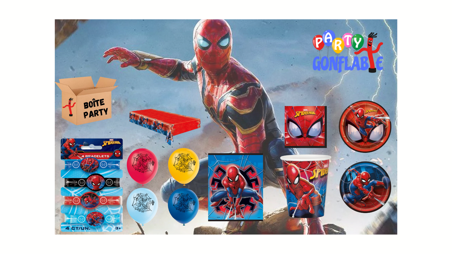 Boîte Party Spiderman
