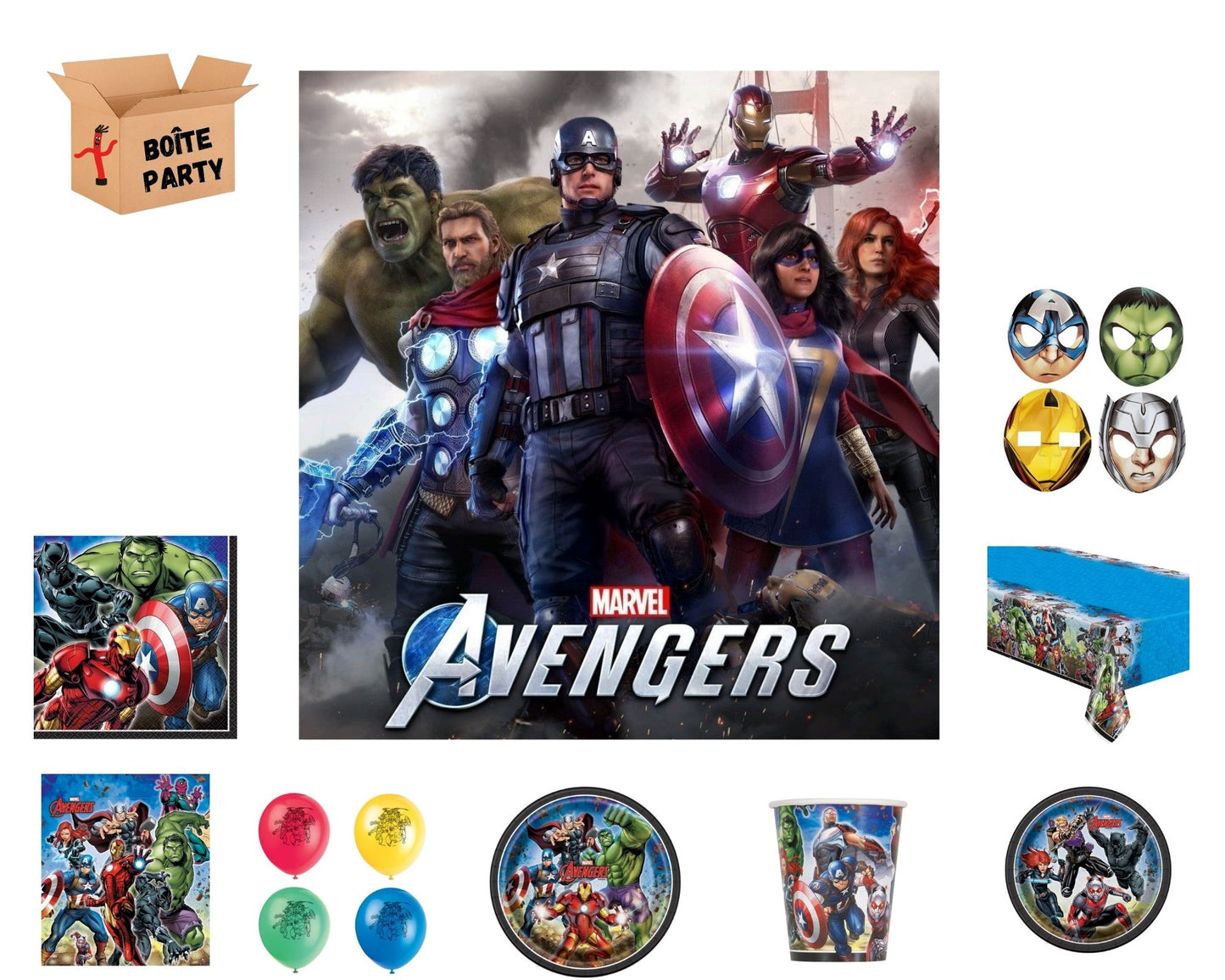 Boîte Party Avengers